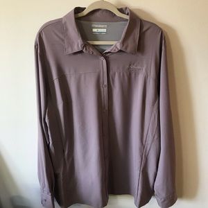 Columbia NWT Omni-Shade Button Down Top